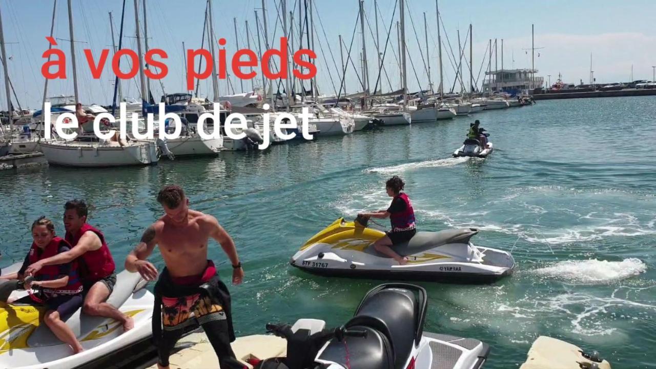 Residence De Standing La Pecherie Spacieux T3 Comme Un Cocon Familial Vue Mer Et Sur L'Avant Port Sur Le Bout Du Bout De Cap D'Agde Seule Cap En Occitanie Luaran gambar